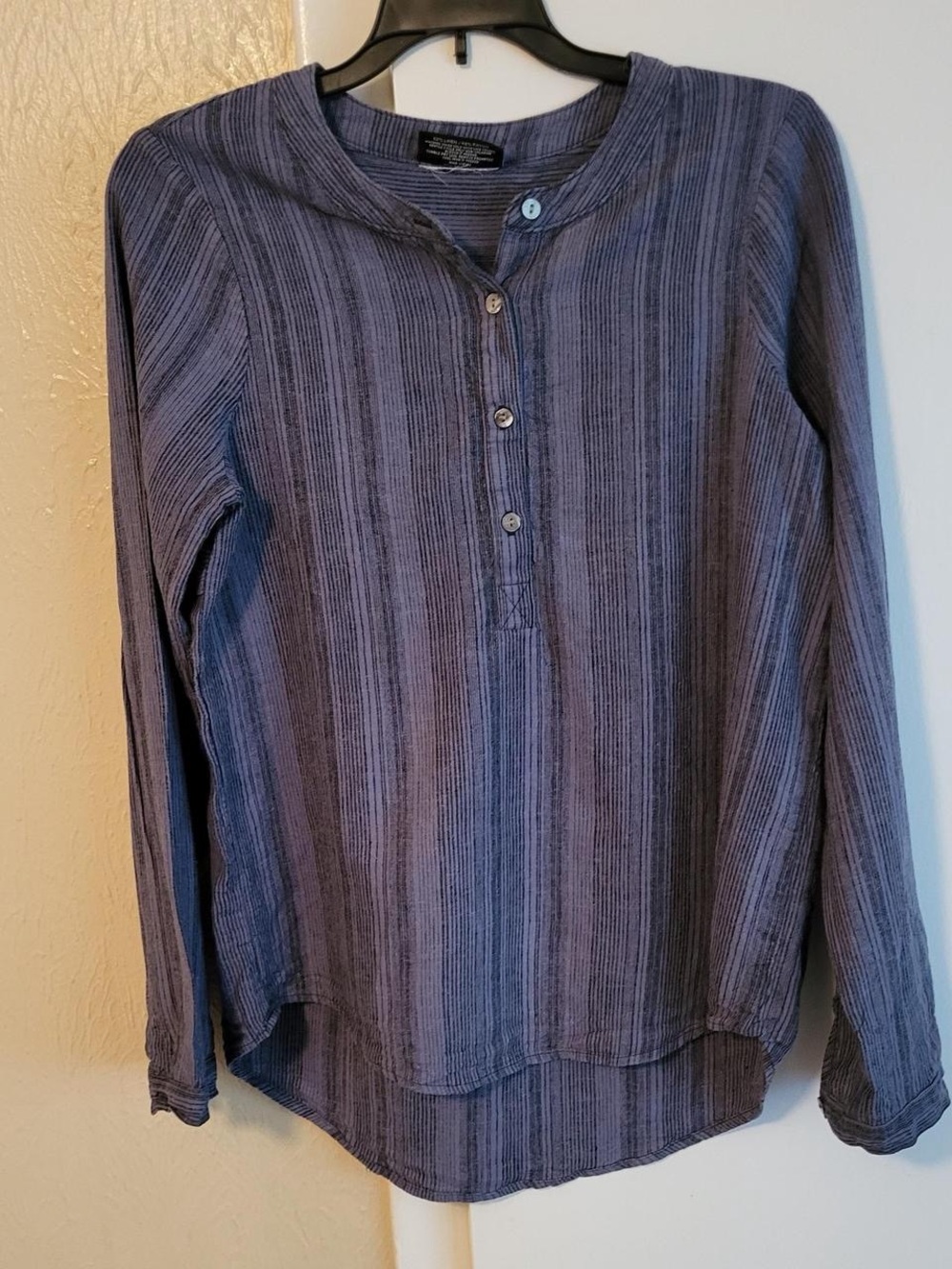 Blue Long-Sleeve Shirt